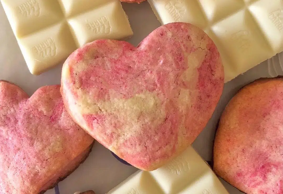 Valentin napi pudingos keksz recept