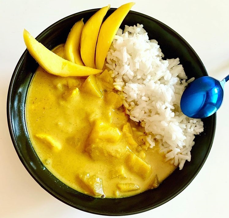 mangos csirke curry recept